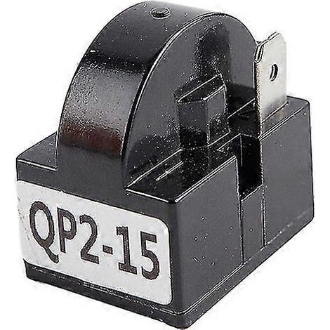 Relais de protection thermique de démarrage PTC pour réfrigérateur et congélateur QP2-15 (1/4)