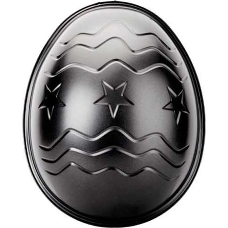 ibili Oster-Ei Backform Silber 26x21x8,3 cm