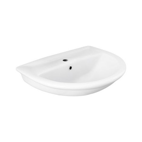 Lavabo sospeso in ceramica 50 cm Rak Ceramics Karla - Bianco (1/2)
