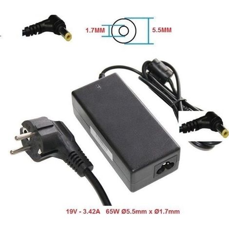 Adaptateur d\'alimentation TD® 19V3.42A Ø5,5mm x Ø1,7mm Résistance à la corrosion (1/2)