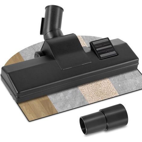 Universelle Staubsaugerbürste, Premium 32 mm Kombinationsbürste, hochwertige Staubsaugerdüse für Teppiche und Adapter, geeignet für Staubsauger von AEG, Siemens, Miele, Bosch usw.