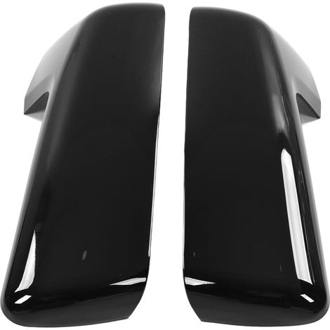 Coque supérieure de rétroviseur extérieur gauche/droite, remplacement pour Chevy Silverado 1500 2019-2022, noir brillant (1/5)