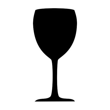 Ardoise Silhouette murale Verre (1/2)