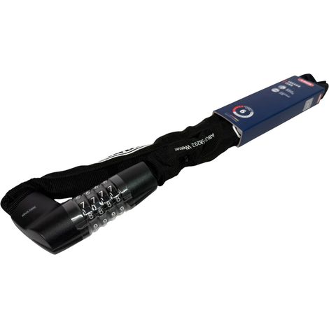 Antivol 1385/75 black Tresor 6 mm (1/4)