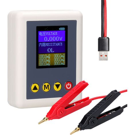 Eosnow TS4520 Input Voltage Range Internal Resistance Tester AC AC 4 Wire Kelvin Method Professional Meter Testing Method (1/5)