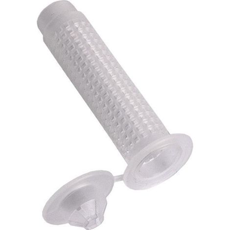 Tamiz de nylon 12x50 mm para anclaje químico en materiales huecos