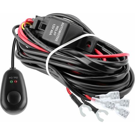 Phare de Travail LED 12V 300W Câblage à barres led Projecteur LED Voiture 12v Etanche IP67 Spot Flood Feux Antibrouillard LED 27,000lm Feux de Travail pour Voiture Camion Tracteur SUV Bateau (1/5)