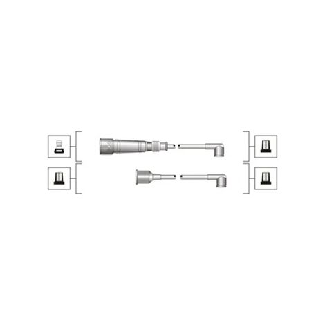 Kit de câbles d'allumage Magneti Marelli 941319170114 SEAT