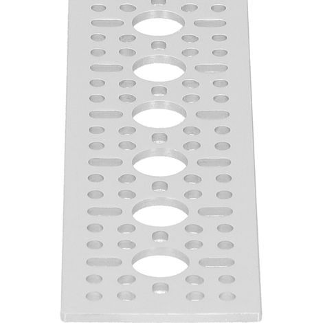 Plaque perforée à motif quadrillé 3123-0048-0240 (1/4)