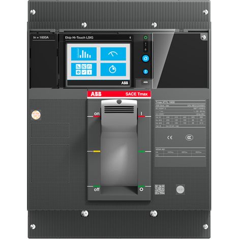 XT7S1600 Ekip ToucHLSI In 1600A 3p F F 1SDA100841R1 ABB 100841