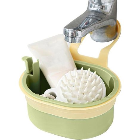Tamis pliable silicone 15x25x9 cm – Crochet suspension – Filtre évacuation cuisine, restauration (1/5)