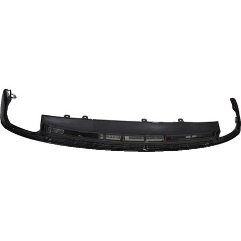 Difusor de parachoques trasero, cuatro salidas de escape, compatible con Audi A6, alerón trasero (1/2)
