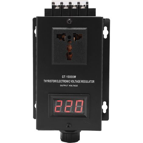 Régulateur de tension électrique SCR abaisseur convertisseur de vitesse température transformateur 220V pour appareil industriel (1/5)