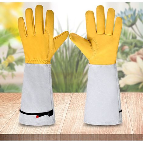 Filiyano-Gants de jardin taille S pour femmes et hommes, en cuir - Cadeau (1/5)