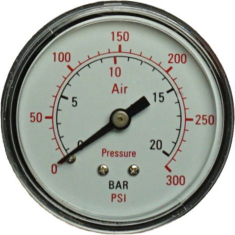 Aerotec Manometer 9414582  Anschluss (Manometer): Rückseite  Außengewinde 1/4" 1 St.