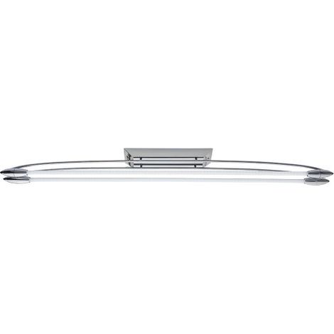 Plafoniera lineare doppia cromata 2xT5 LED 16W Endon