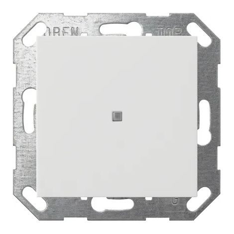 Gira Tasto bilanciere 1f OneKNX System 55 bianco puro [517103], 5171 03
