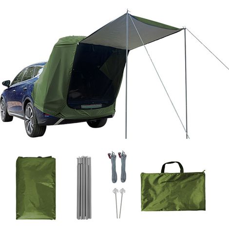 Tienda de campaña para maletero de coche, tienda de camping y picnic con toldo, extensión resistente al sol y a la lluvia. (1/5)
