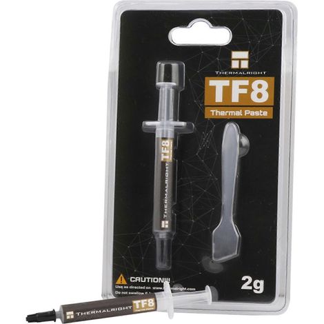 Wärmeleitfähige Silikon-Wärmeleitpaste TF8 2 g/5,8 g 13,8 W/mK Hochleistungs-Wärmeleitpaste für Kühlkörper, mehrfarbig (1/5)