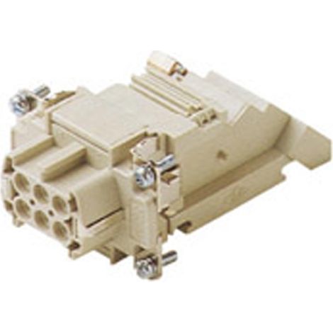 CTF 06 L I.L.M.E. Ilme CT Buchseneinsatz (F) ""links"" Schraubanschluss, 6-polig+PE 230V/400V, 16A - 1 Stück