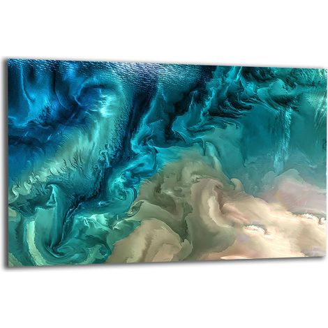 PLAQUE DE PROTECTION EN VERRE POUR CUISINIÈRE 80x52 MARBRE (1/5)