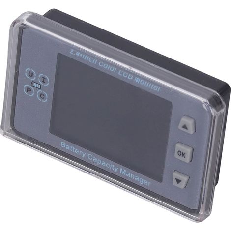 Voltmeter, Coulometer, drahtloser Batteriekapazitätsmanager mit 2,4-Zoll-LCD-Farbdisplay, 500 V, 300 A (1/5)