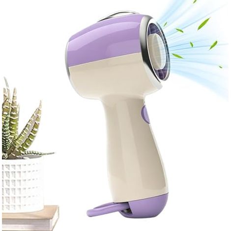 Ventilateur portable générique, rechargeable et puissant, idéal pour la maison, le bureau, la salle de classe, la plage, le camping, les voyages, l'été, la famille, femmes et hommes. (1/5)