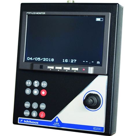 Consolle centralina autoalimentata con videocamera id200
