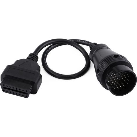 Jeffergarden Cble de diagnostic de connecteur adaptateur OBD2 38 broches à 16 broches pour Mercedes Benz (1/5)