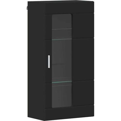 Maison Exclusive - Armadio in Legno Nero 50 x 29 x 100 cm Legno multistrato