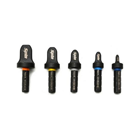 SET UTENSILI PUNTE CARTELLATRICE 1/4 -3/4 Misura: 1/4 3/8 1/2 5/8 3/4
