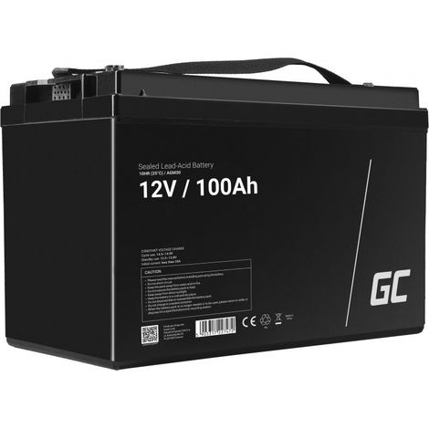 Batterie Green Cell Gel/AGM AGM30 12 V 100 Ah