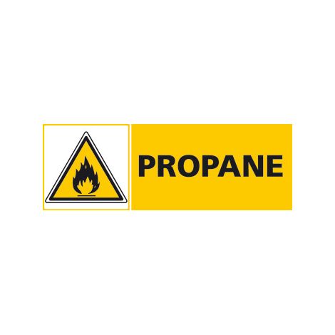 Panneau PROPANE (C0447) - Adhésif - 980 x 350 mm