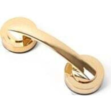 Grandes poignées de portes et fenêtres en verre Portes coulissantes de salle de bain, poignées sans trou d'armoire Poignées de réfrigérateur Rampes de douche Or (1/4)