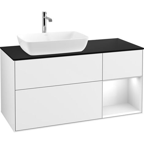 Villeroy & Boch F812GFGF Waschbeckenunterschrank Finion F81 (1/2)