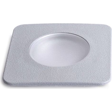 Faretto incasso quadrato calpestabile top light capri big ca qd16 gr gx53 led cct ip67 230v grigio resina