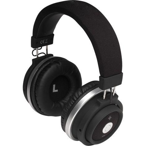 Casque Bluetooth Sans Fil Bth-250 Noir De Denver (1/5)