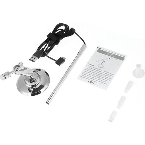 Microscope 200X 8-LED Loupe de Caméra 720P Microscope USB/Micro USB pour Ordinateur/Téléphone Portable (1/5)