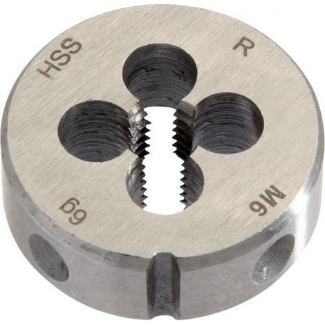 SAM OUTILLAGE - Filières rondes métriques - 25 MM - M3X0,5 MM