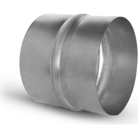 Lüftungsverbinder alnor ns-120 verzinkter Stahl 120 mm