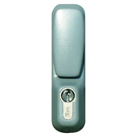 Juego de pomos grandes antivandálicos ISEO - Gris metálico - 94012007T