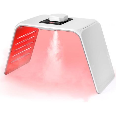 LED Beauty Gesichtsmaske, 7 Farben rot Licht, Hauttherapie Straffung Glanz tägliche Pflege (1/5)