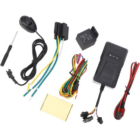 Dispositif de suivi GPS étanche IP6, localisateur GPS filaire 4 broches en temps réel pour véhicules et motos