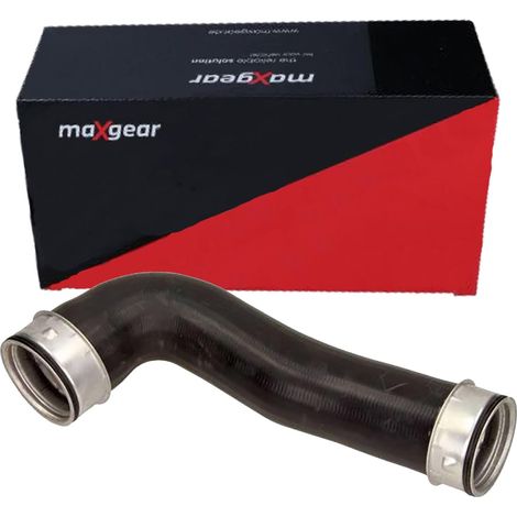 Durite de Turbo - 1 Pièce - Caoutchouc Renforcé - Liaison Intercooler Inférieur Gauche - VW Golf V Touran Audi A3 - 389x69mm (1/2)