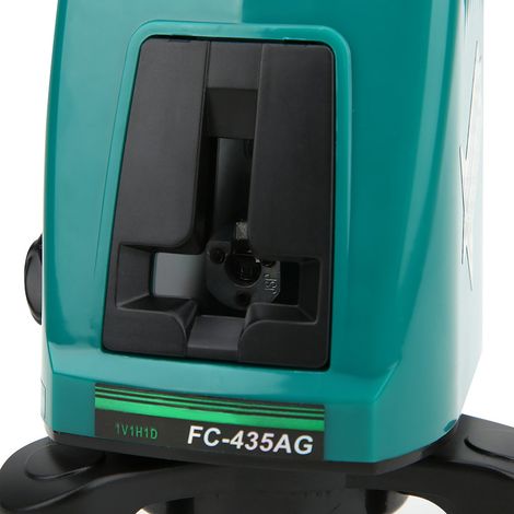 Niveau laser infrarouge miniature à lumière verte FC-435AG avec fonction de ligne diagonale, projecteur 2 lignes 1 point avec amélioration du point lumineux (1/4)
