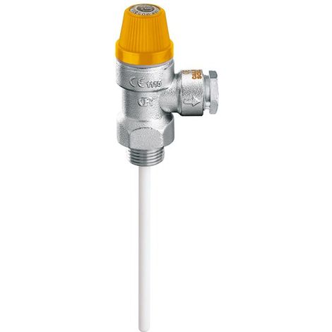 Kombiniertes Temperatur- und Drucksicherheitsventil für Solaranlagen Caleffi 309461 1/2" M