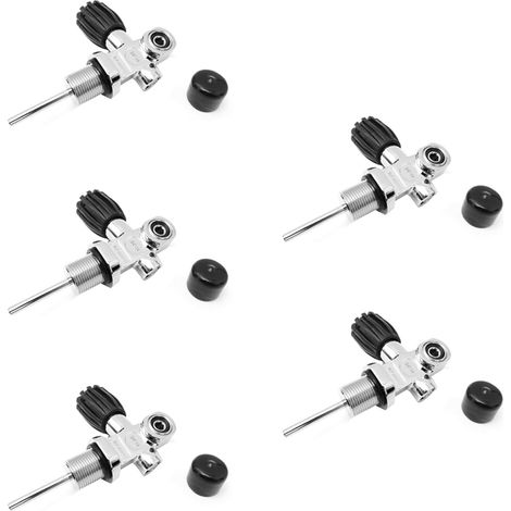 5X 3000Psi 250Bar 3/4-14NPS PlongéE sous-Marine RéServoir Valve Cylindre RéDucteur Valve (1/5)