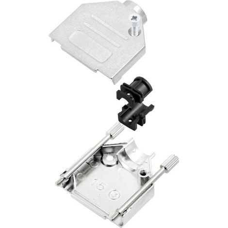 encitech DTZK37-NM-K 6560-0165-04 D-SUB Gehäuse Polzahl: 37 Zinkdruckguss 180 ° Metall 1 St. (1/4)