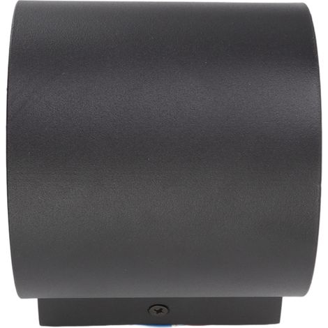 Applique murale LED minimaliste moderne, cylindrique, orientable de haut en bas, adaptée aux couloirs de villas et à une utilisation intérieure, en aluminium 3000K. (1/5)