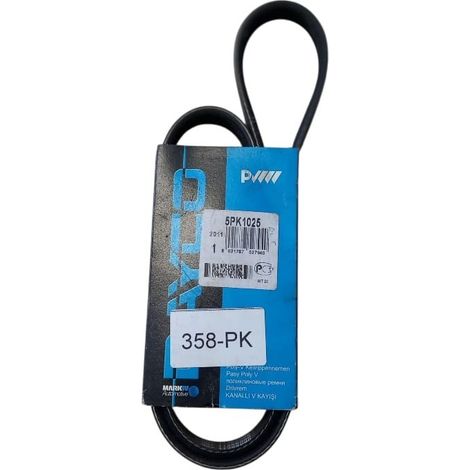 5pk1025 cinghia poly-v alternatore servizi marca dayco (1/5)